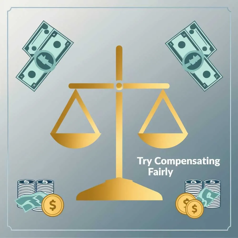 Try Compensating Fairly