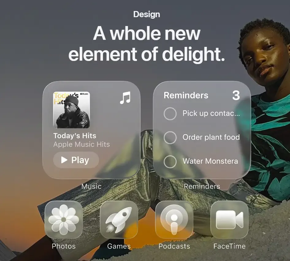 Apple’s “Liquid