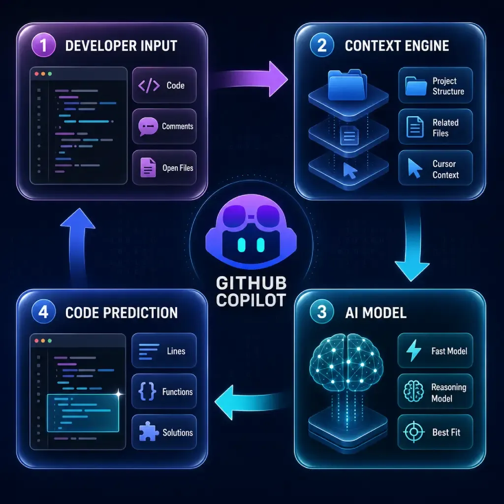 GitHub Copilot Works