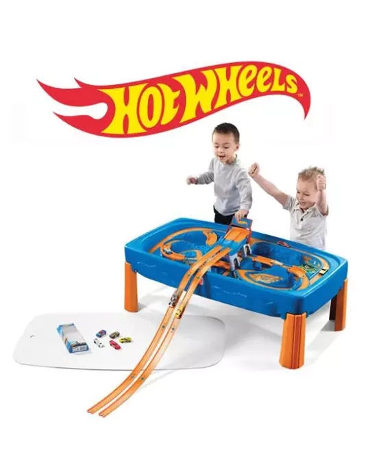 Hot wheels hot sale car table