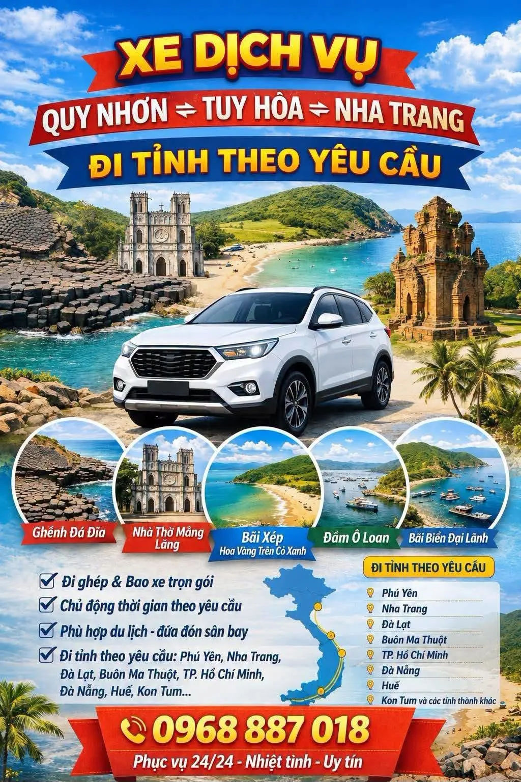 XE DỊCH VỤ