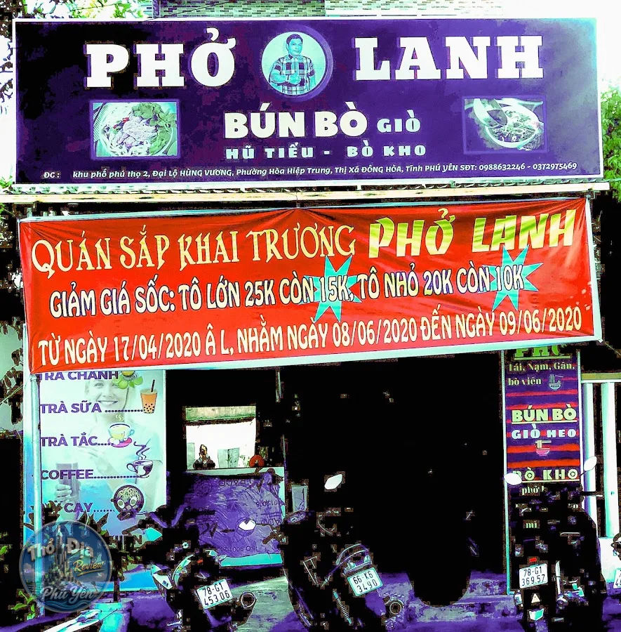 Bún phở bò ngon, rẻ Phú Yên