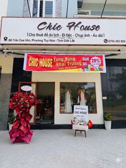 Ảnh trải nghiệm Chic House – 08 Trần Cao Vân