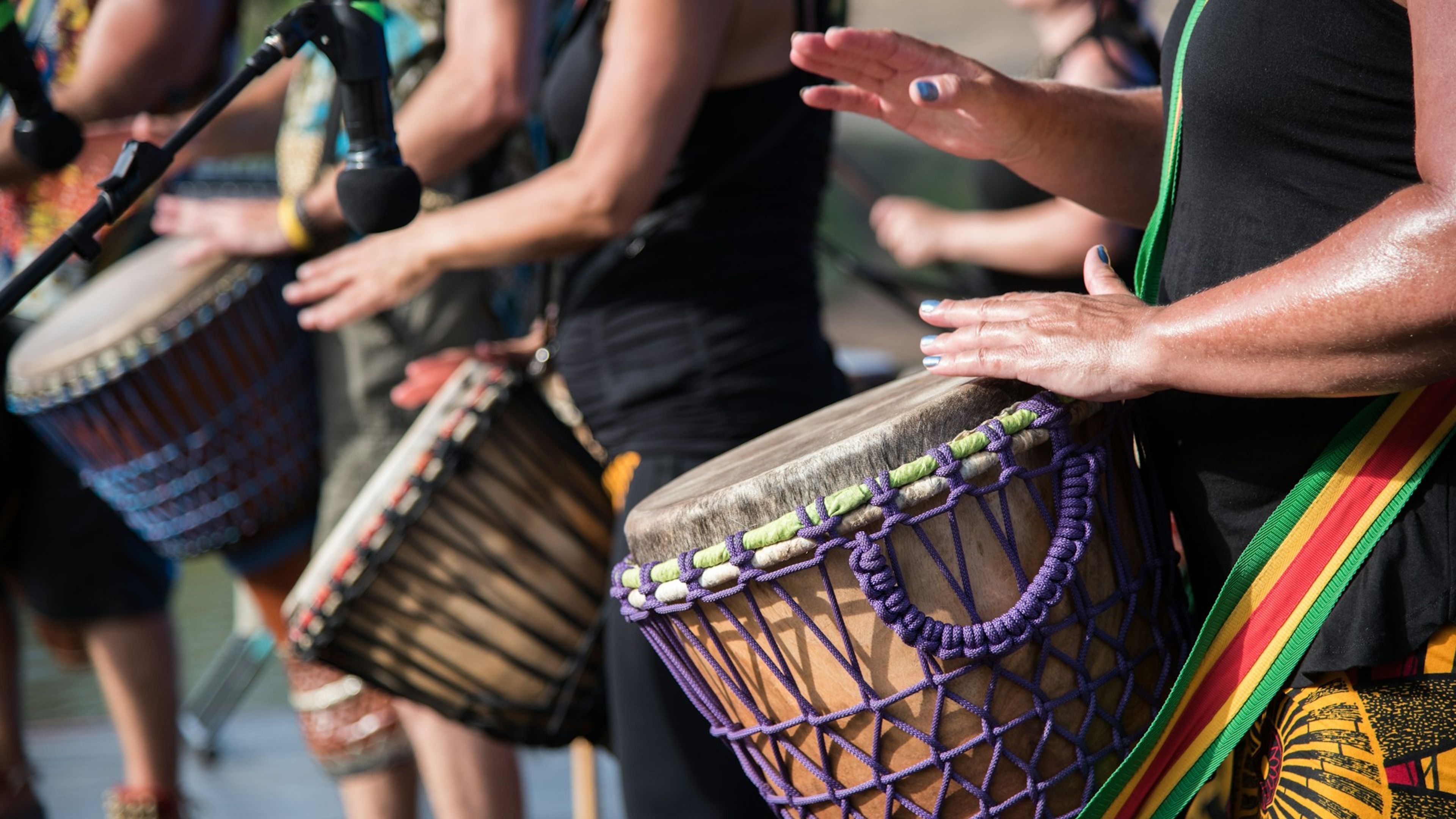 The Grand Festival of African Drums premium festival stage