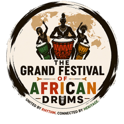 The Grand Festival of African Drums logo