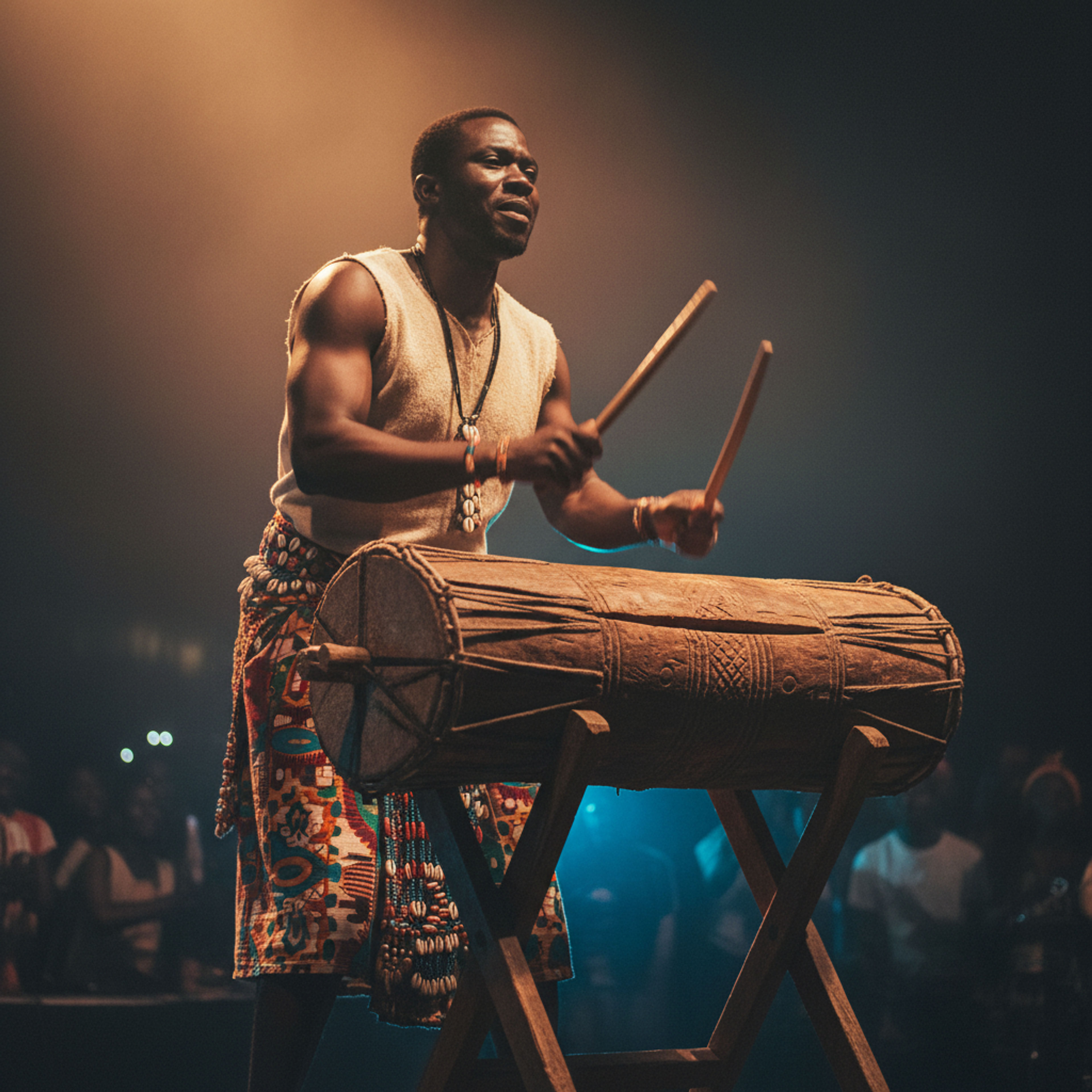 Master performers — Djembe, Talking Drum, Udu