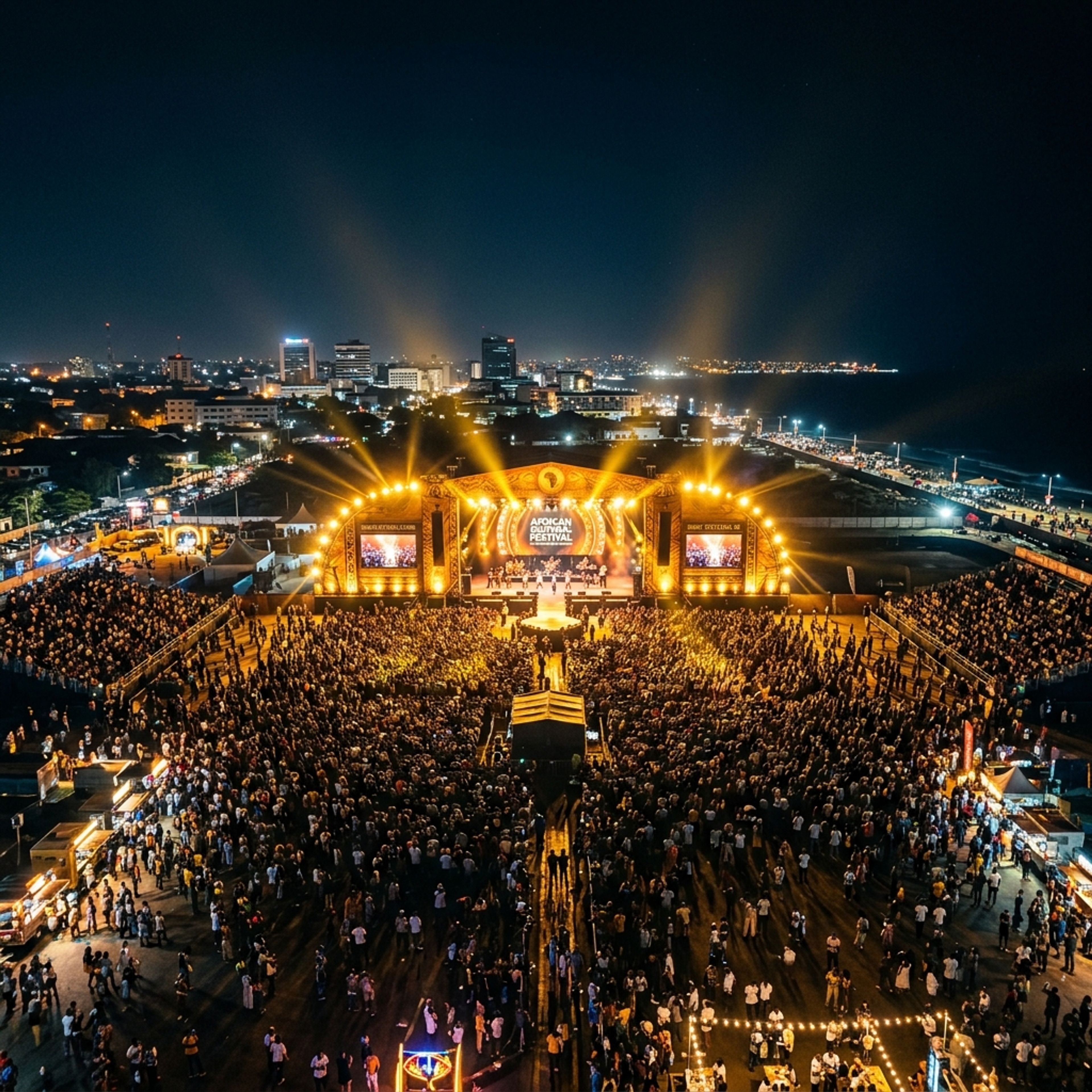 The Grand Festival of African Drums sponsorship and partners