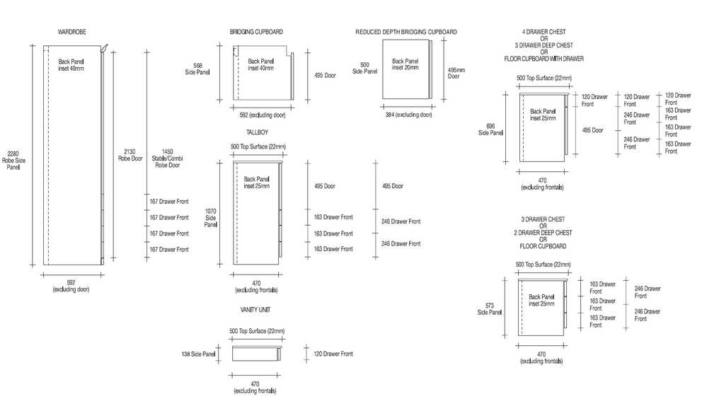 15 Best Collection of Fitted Wardrobe Depth