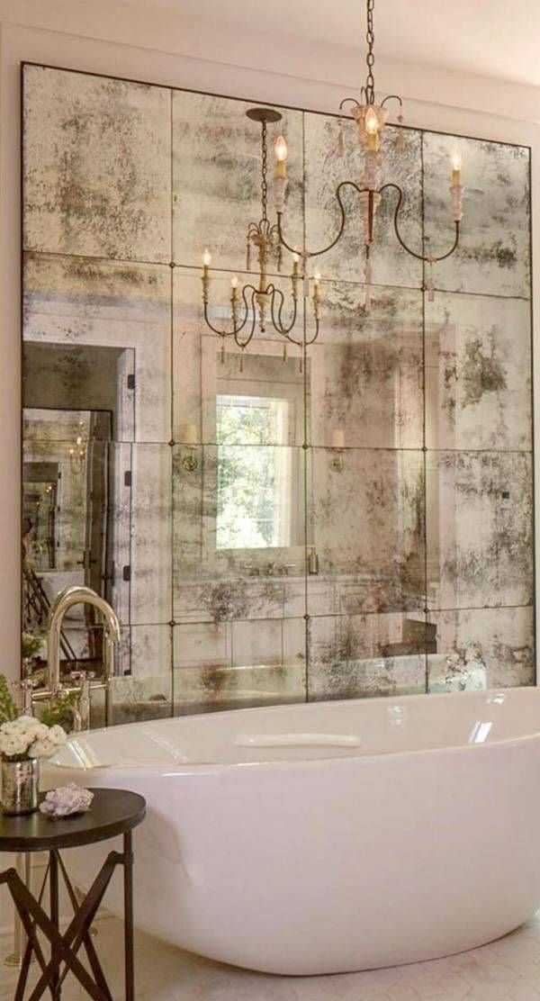 Best 25+ Distressed Mirror Ideas On Pinterest | Antiqued Mirror Pertaining To Antique Mirrors For Bathrooms (Photo 3 of 20)