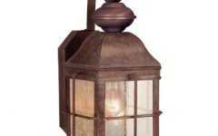 Anner Seeded Glass Outdoor Wall Lanterns
