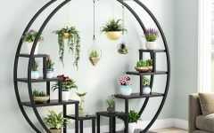 15 Best Collection of Round Plant Stands