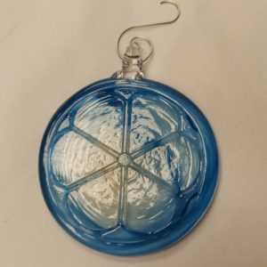 Wes Hunting Glass Ornament