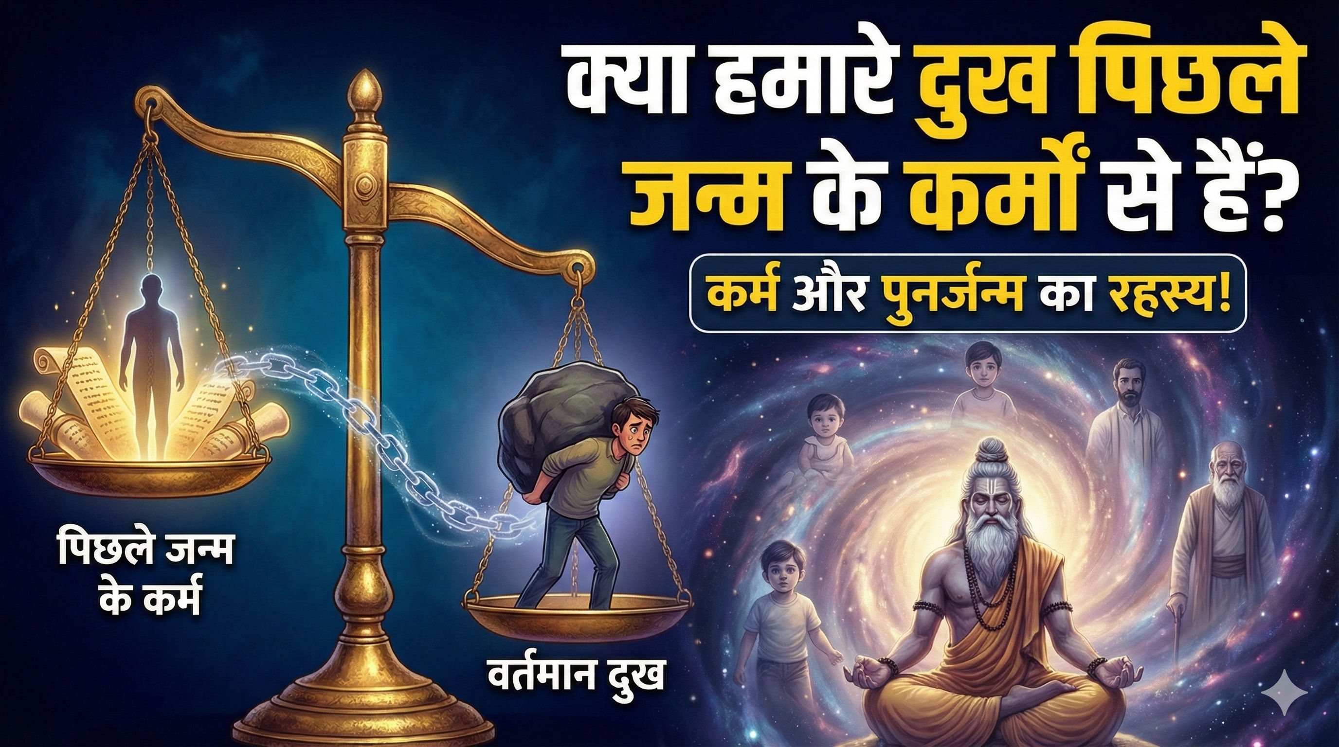 Karma theory in Hindi