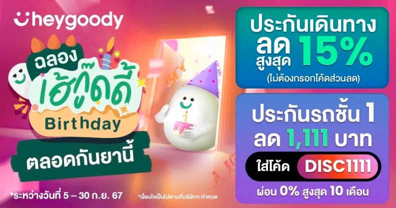 ประกันรถยนต์มีให้เลือกทุกชั้น จาก heygoody