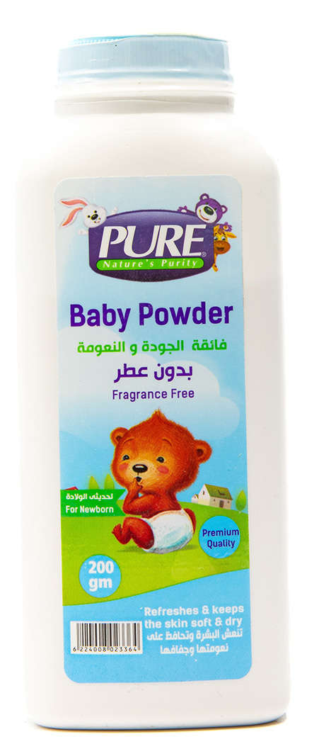 Baby Powder - 200 gm - Premium Quality - Refreshes Skin