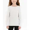 White Blouse Sleeves with Tulle Detail - Baby Girls' Wear - 90% Cotton & 10% Lycra