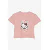 Hello Kitty Design Casual T-Shirt - Girls' Wear - Cotton