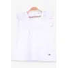 Ruffled Sleeve T-Shirt w/ Back Buttons - Baby Girls' Wear - Cotton & Lycra