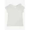 Frilly Collared Top - Girls' Clothing - Cotton