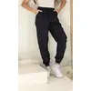 Premium Quality Black Cargo Pants - Wholesale Clothing - Women's Clothes - Gabardine - Stylish - Tijarahub