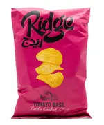 Ridge Natural Kettle Cooked Crinkled Potato Chips - Tomatoes & Basil Flavor - 65~75gm Tijarahub