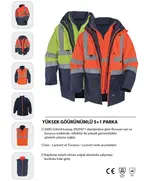 BestGuard Orange Worker’s High-Looking 5+1 Parka – Very Useful Jacket/Coat/Parka Tijarahub