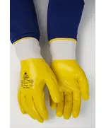 Safety Gloves TBW31 Fully Coated Yellow Gloves - BestGuard Tijarahub