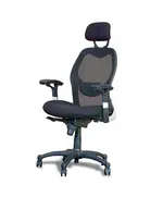 Mesh Back Chair - With Headrest - Model B-9 - Impact - Tijarahub