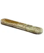 MUD - Incense Holder Natural Marble (L25 x W4 x H2 cm) - Ivory Onyx - Handmade Tijarahub