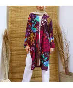 Jungle Kimono - For  Women - Free Size - Colorful design - SK Shop