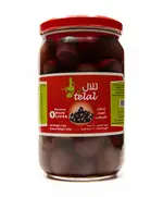 Telal - Preservative Free - Whole Black Olives - 720gm Tijarahub