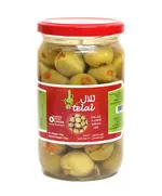 Telal - Preservative Free - Stuffed Green Olives - 720gm Tijarahub