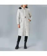 Quilted Coat with Portable Hooded - Women's Wear - Turkey Fashion