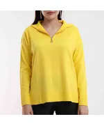 ong Arm Sweater - Women's Wear - 70% Cotton & 30% Polyester