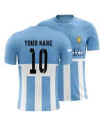 Soccer Jersey T-shirt (Add Your Name) - Men's Wear - Closed Mesh Polyester