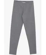 Basic Gray Leggings High Waist - Girl's Wear - Cotton & Lycra