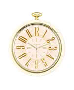 Revello Saat Chain Wall Clock - Cream & Gold - Vintage Home DecorTijaraHub