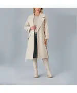Coat with Sleeve and Pocket Detail - Women's Wear - Turkey Fashion