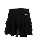 Double Ruffles Sports Skirt - Women's Wear - Soft Perforated Polyester