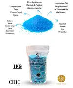 Pedicure and Bath Salt - Wholesale Body Care - Epsom Salt - Blue Ocean - 1 kg - Tijarahub