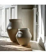 Fiberglass Sicily Pot - Handmade - B2B - Outdoor Garden - 60 × 60 cm - Unique Pots & Plants TijaraHub