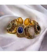 Yomn Jewellery - Rings - Gold 18k, Gemstones, Handmade Cut Brass, , Supplier Chain - Tijarahub