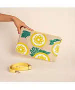 Stylish Clutch Bag - Wholesale - Bags For Women - Flowers Circles - Multi Color - Tijarahub