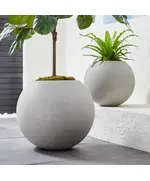 Pots - B2B Polyester Stone Planters - Shaheen Farouk Designs - TijaraHub