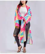 Unique Frida Fiesta Short Cardigan - Buy In Bulk - Fashion for Women - Satin Silk - 85 cm - Tijarahub
