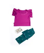 Premium Quality Purple Pants Pajama Set - Wholesale - Women's Homewear - Comfort - Tijarahub