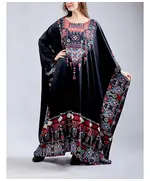 Stylish Bedouin Spirit Kaftan - Wholesale Clothing - Fashion for Women- Crepe - 150 cm - Tijarahub