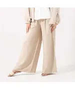 Wide Leg Linen Pants - B2B - Fashion For Women  - Diva Couture - Tijarahub