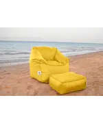 Chillax PVC Bean Bag With Buff 90 X 105 cm Multi Color - Comfy & Relaxation - Wholesale TijaraHub