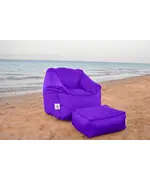 Chillax PVC Bean Bag With Buff 90 X 105 cm Multi Color - Comfy & Relaxation - Wholesale TijaraHub